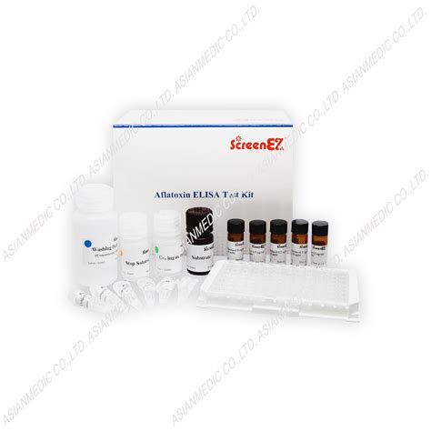 aflatoxin elisa test kit|aflatoxin testing equipment home test.